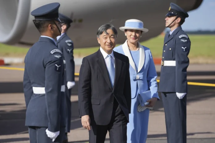 Japanese emperor meets with King, bolsters ties with UK