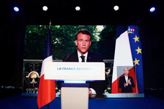 Macron fades into shadow after crushing election defeat