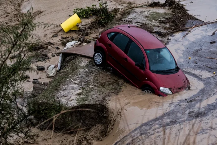 Death and destruction as torrential rains lash Spain, super Typhoon Kong-rey edges towards Taiwan