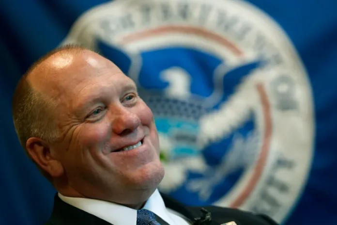 Trump appointed Tom Homan, former acting director of ICE, as 