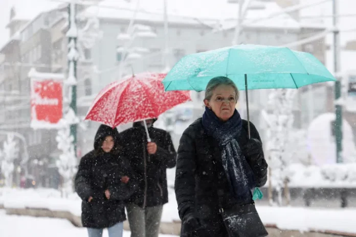 Heavy snowfall caused chaos in Balkans