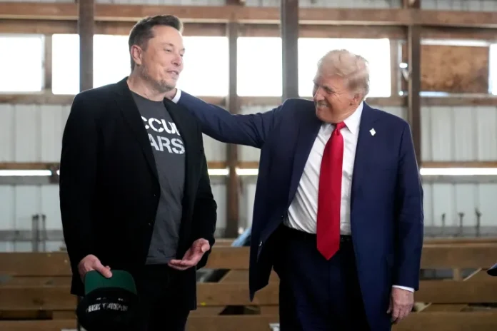 Trump denies ceding presidency to Elon Musk