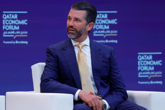 Donald Trump Jr. says on running for president: 