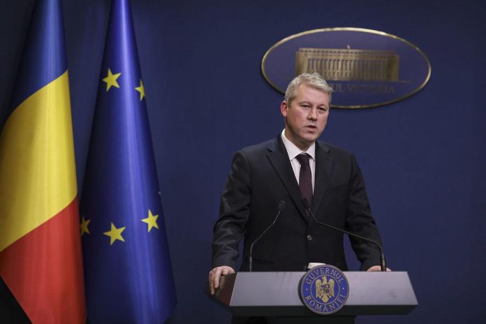 Romania's interior minister becomes acting PM
