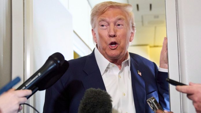 Trump says Epstein 