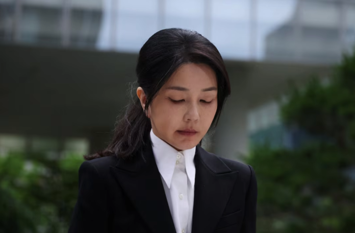 Former South Korean first lady Kim Keon Hee questioned on suspicion of corruption